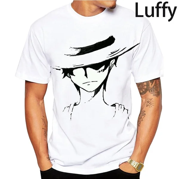 3D рубашка новая летняя футболка аниме с круглым вырезом и короткими рукавами