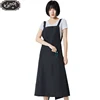 Salon Profession Hairdresser Antifouling Work Apron Barber Assistant Coffee Restaurant Nail Shop Work Clothes Long Apron 1