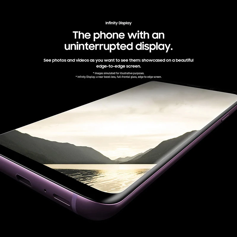 Used Unlocked Original Samsung Galaxy S9+ Mobile
