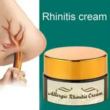 60 г медицинский ринит Крем Портативный ринит Sinusitis Крем для здоровья облегчить зуд чихать носовые заторы TSLM1