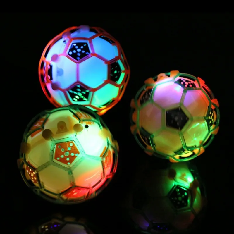 Crazy Ball Сияющий Красочный музыкальный прыжок футбол странная Новая игрушка заводская цена