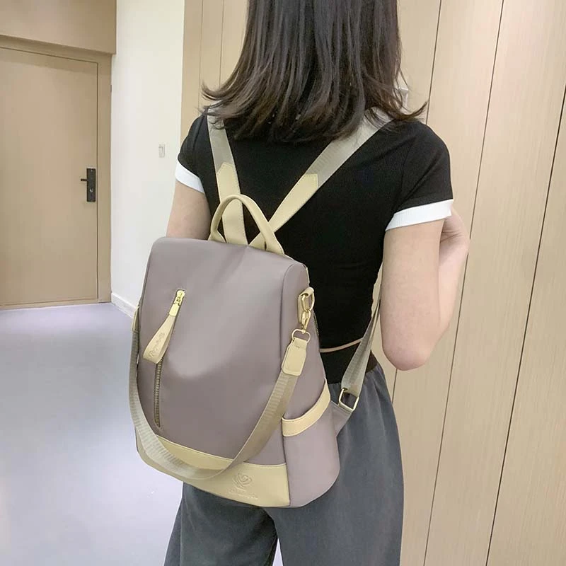 Anti-theft Waterproof Oxford cloth Women Backpack Female Travel Bag Backpacks Schoolbag For Teenage girls Multi-pocket Bookbag