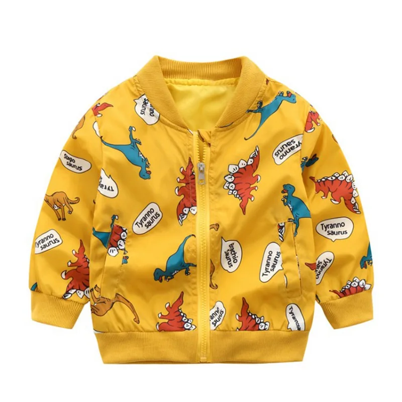 COOTELILI/80-130 см; модная ветровка с рисунком; детская одежда; Весенняя детская куртка для мальчиков; Осенняя крутая верхняя одежда для девочек; пальто