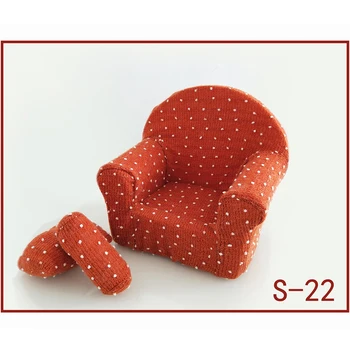 

Durable Soft Accessories Seat Pose With Cushion Newborn Practical Shoot Small Baby Sofa Set Photography Props Studio Arm Chair