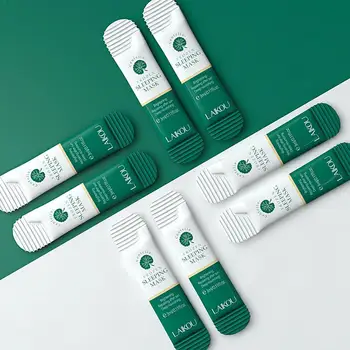 

3mlx20pcs Centella Asiatica Jelly Face Mask Nourishing Moisturizing Shrink Deep Mask Cleaning Whitening Care Pores S B0B4