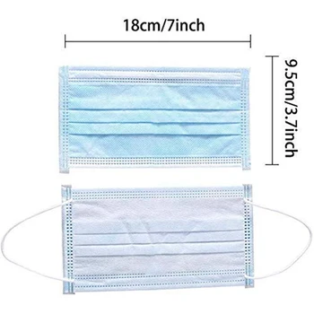 

Anti Dust Dustproof Mask Prevent Anti Virus Non Woven Disposable Protective Face Mouth Masks