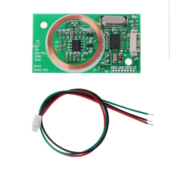 

2020 New EM4100 8CM RFID Reader Wireless Module UART 3Pin 125KHz DC 5V Reading Sensor Kit