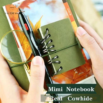 

Mini Notebook Binder Ultra Small Portable Notepad Notebook Psoriasis Diary Small Carrying Mini