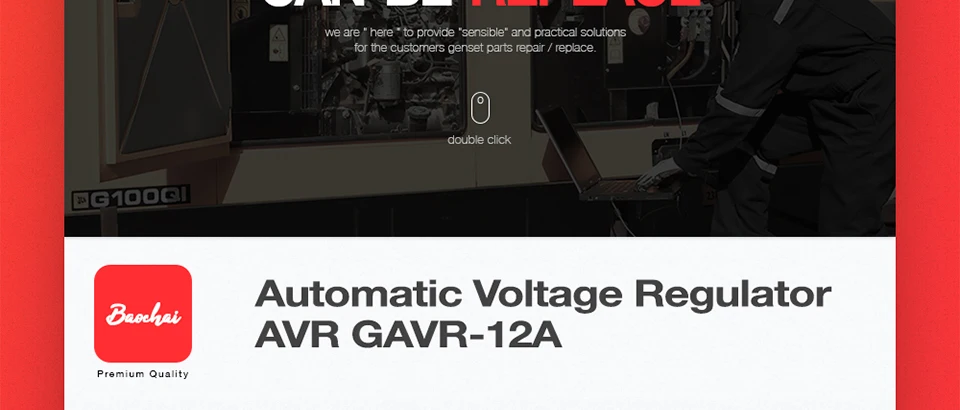 GAVR 12A генератор стабилизатор напряжения avr мощность дизель бесщеточный генератор запчасти