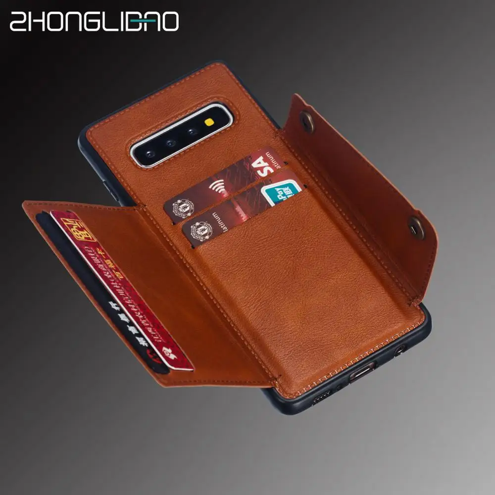 

Funda A50 Card Holders Wallet Case for Samsung S10 S9 S8 Plus S10e Note 10 9 Plus A10 A20 A30 A40 A70 A60 A80 M10 M20 M30 Coque