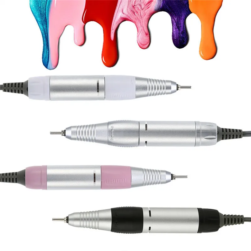 

Professional Electric Nail Art Drill Pen Handle File Polish Grind Machine Handpiece Manicure Pedicure Tool Nail Art Accessories