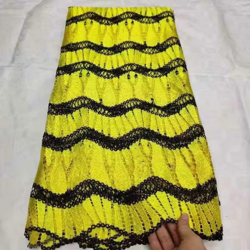 Все еще летают последние нигерийские водорастворимые кружевные ткани Tissu Африканский гипюр шнур кружевная ткань с камнями хлопок сухое кружево 5 ярдов