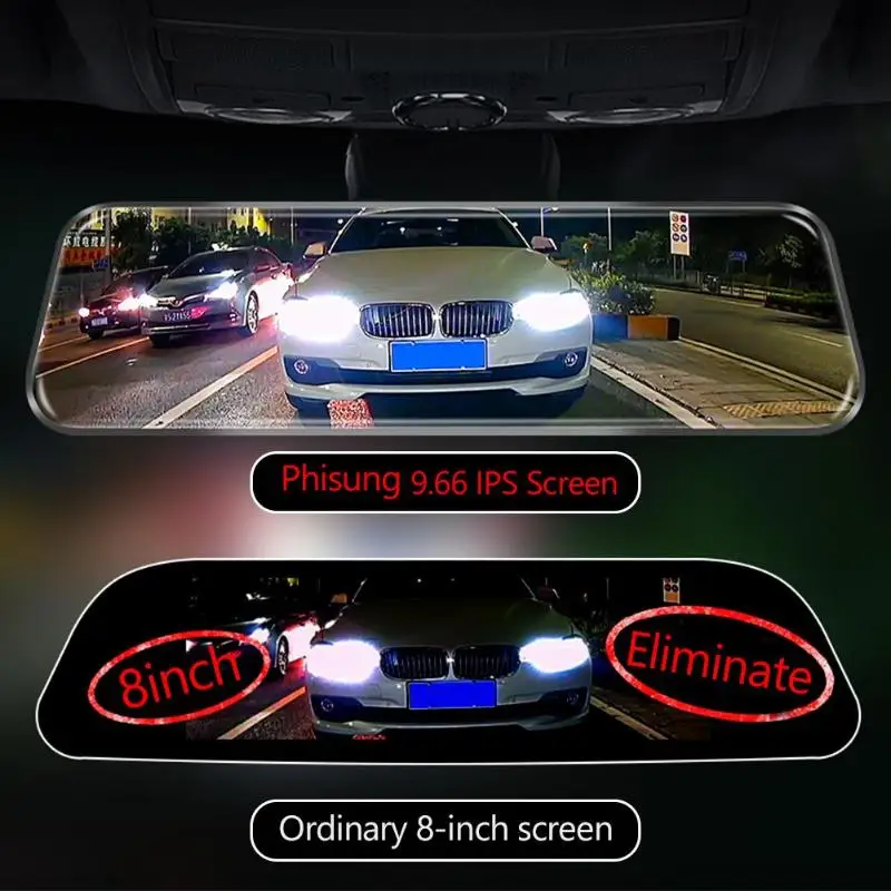 4G Android5.1 Dashcam gps Nav зеркало заднего вида Автомобильный видеорегистратор интеллектуальная система помощи при вождении ADAS/LCWS/FVWS