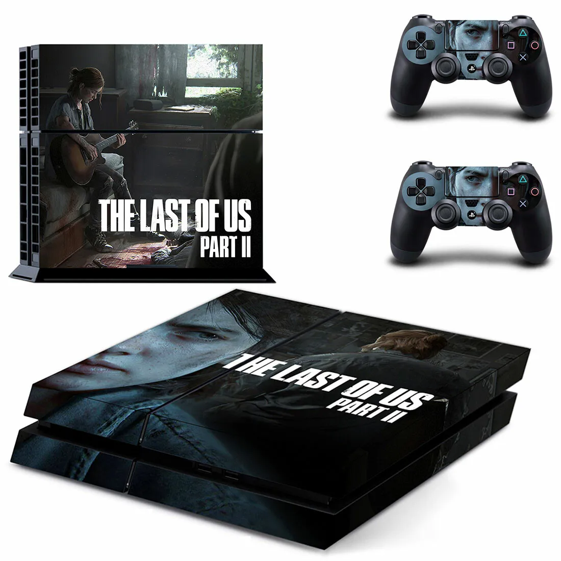 Последний из нас часть 2 PS4 Кожа Наклейка для playstation 4 консоли и контроллеры PS4 Кожа Наклейка Винил