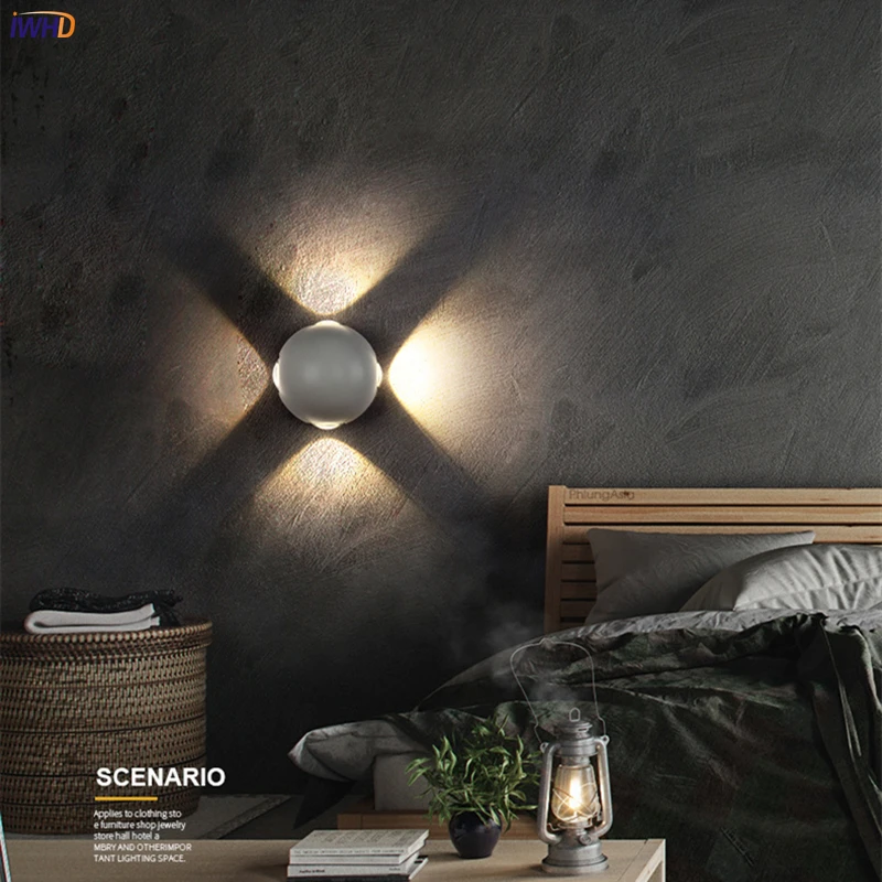 IP65 Waterproof LED Wall Lamp Aluminum Outdoor Light Simple Wall Lamp For Bedroom Bathroom Mirror Light Bar Cafe Applique Murale (10)