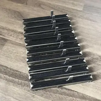 

10PCS with Dust strip For Mackie CFX8 CFX12 CFX16 CFX20 DJ Live Mixer Volume Fader 50KDx2 Dual CH