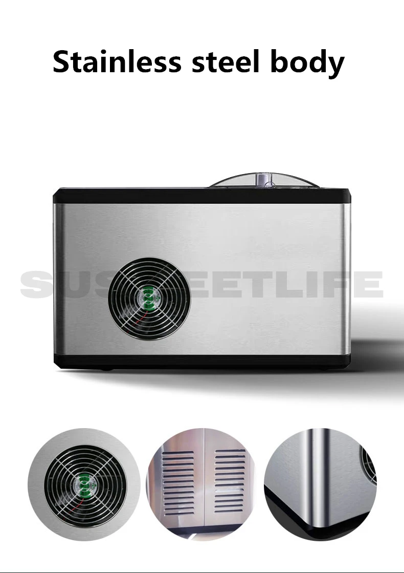 

Ice Cream Machine Fully Automatic Compressor Quickly Home-made Small Mini Ice Cream Machine