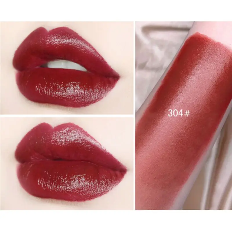 3,8 г увлажняющая матовая губная помада крутая оболочка с мини-зеркалом сексуальные губы Водонепроницаемая долговечная женская косметика Макияж для губ