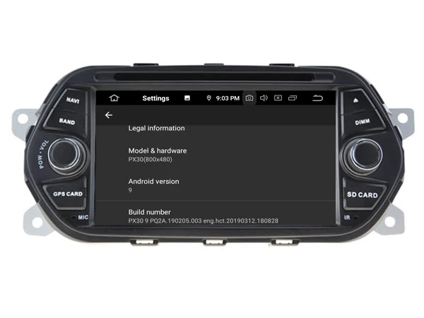 Sale DE STOCK!!! AVGOTOP Android 9.0 4GB+64GB CAR DVD PLAYER for FIAT TIPO EGEA 2015-2017 IPS HD Screen NAVIGATION 14