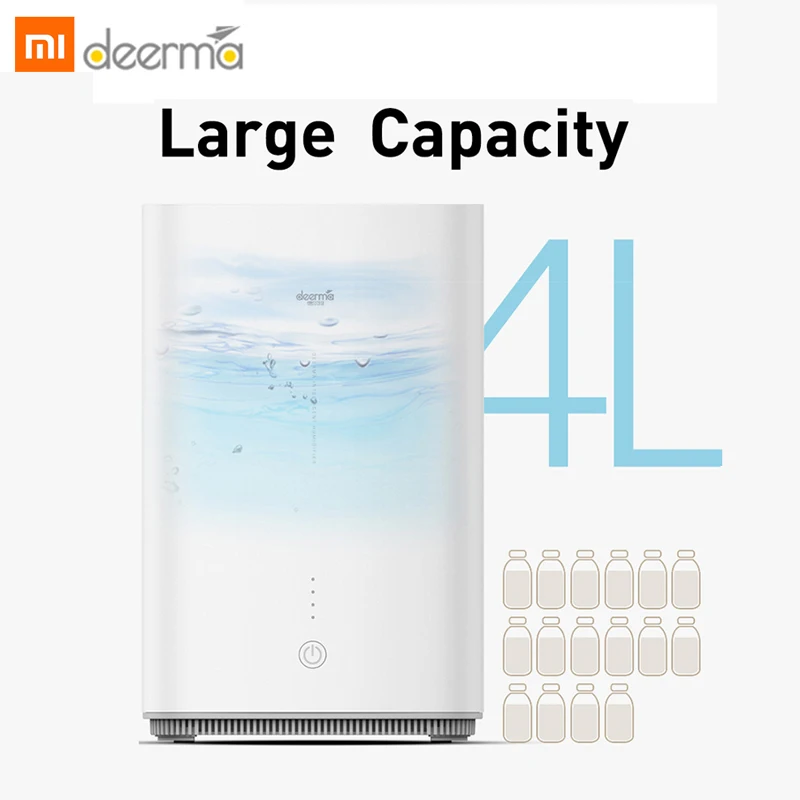 

Newest Xiaomi Deerma Air Humidifier ST800 Cool 4L Large Capacity 3 Adjustable Mist Levels Mute Humidifier For Home And Office