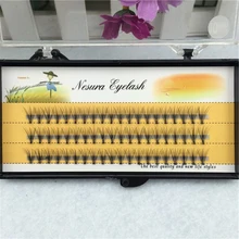 Новые Накладные ресницы 0,07 C 10D, волнистые Индивидуальные ресницы для наращивания из норки, черные мягкие женские накладные ресницы