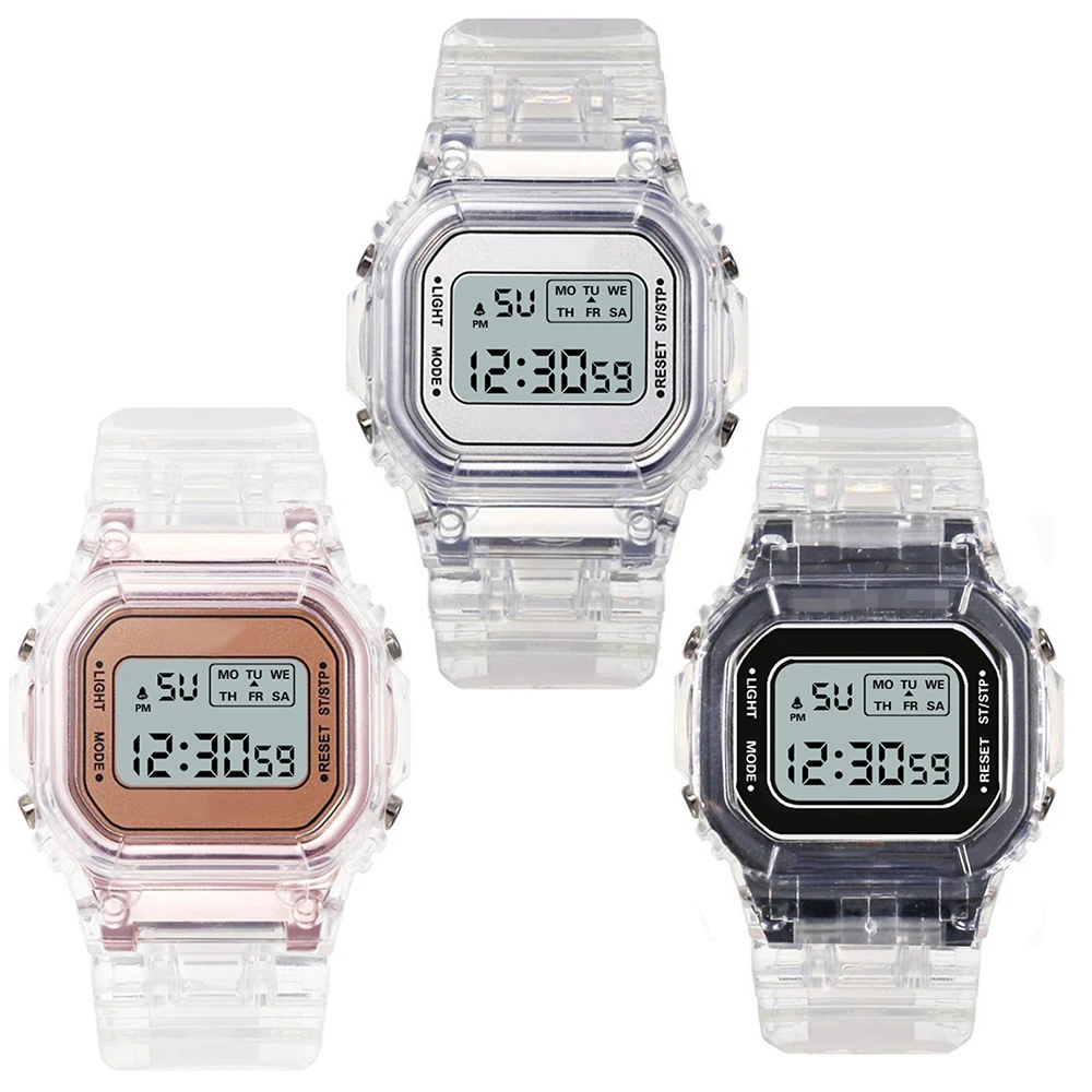 F91W Steel Strap Watch Vintage LED Digital Sports Military Watches Electronic Wrist Band Clock Ladies Valentine's Day Gift