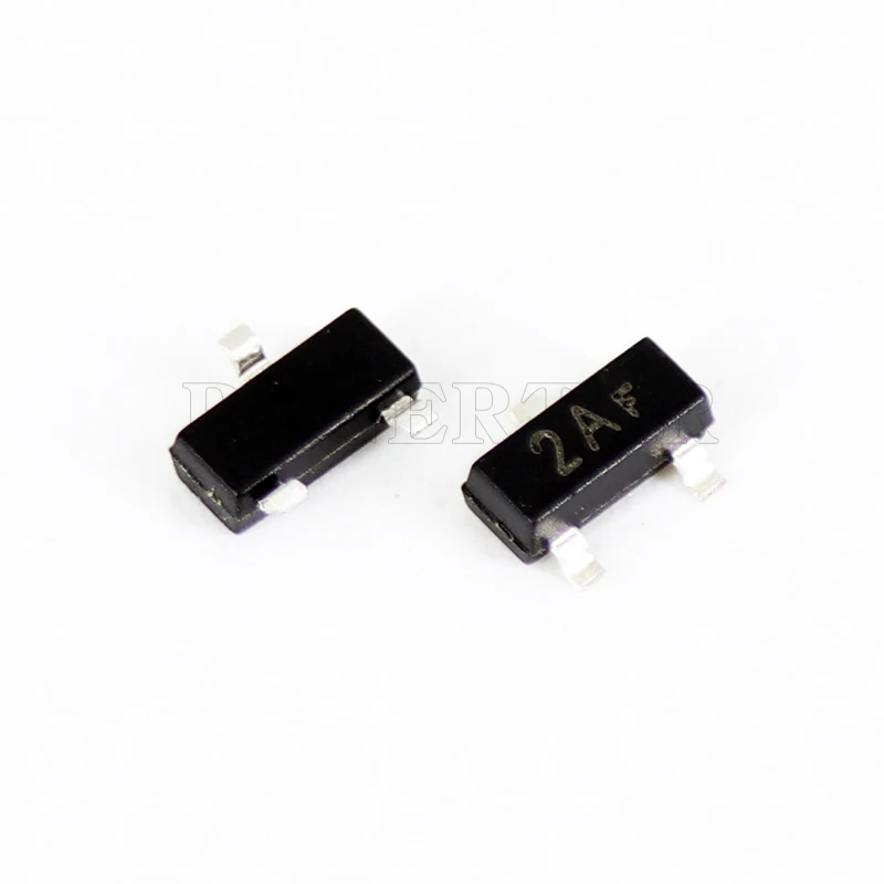 100pcs/lot Transistor (transistor) MMBT3906 SOT-23 PNP Vceo=-40V Ic= -0.2a HFE=100-300 | Электронные компоненты и