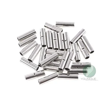 

15pcs Premium #8 AWG BN8 Uninsulated Wire Terminal Splices Butt Connectors Bare