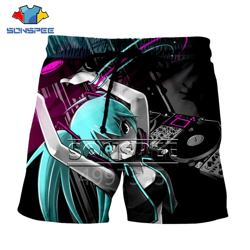 SONSPEE Adult Kids DJ Hatsune Miku Harajuku 3D Print Clothes Hoodies Sweatshirts T shirt tees Man jacket Female Boys Hip hop D70