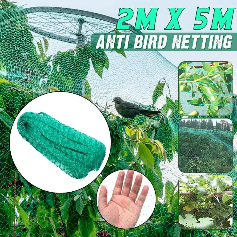 

2m*5m 6.6FTX16.4FT Anti Bird Protection Fruit Tree Vegetables Net Crops Flower Garden Mesh Protect Gardening Pest Control