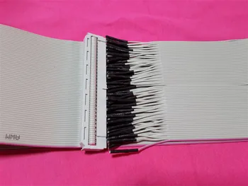 

64PIN Cable One End Is Divided into Terminal Sets Heat Shrink Tubing One End Is Pressed Against FC Cable Head 64P Gray Cable