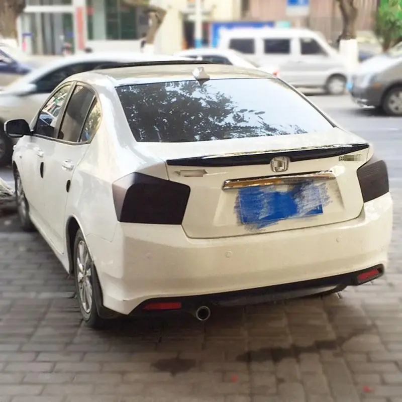 Декоративные протекторы автомобильные молдинги, декоративные автомобильные модифицированные аксессуары, спойлеры крыльев 12 13 14 для Honda City - Цвет: MODEL D