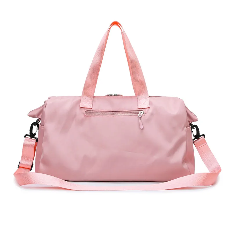 Высокая емкость розовая спортивная сумка для женщин сухие Влажные Сумки Водонепроницаемые спортивные сумки для фитнеса тренировки йоги sac de sport