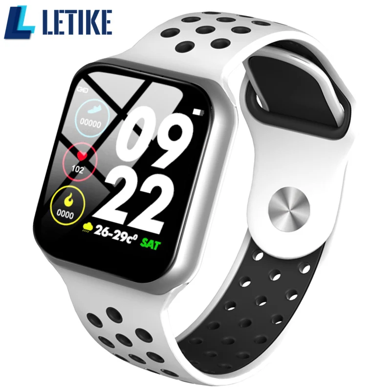 Letike F8 Smartwatch 42 мм браслет сердечного ритма фитнес трекер 170 мАч полный сенсорный