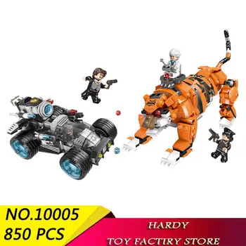 

City Series Prevents Tiger Children From Assembling Pellet Toys Building Blocks Xingbao 10005 850 Pcs