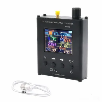 

PS100 Same AS N1201SA 137M~2.7GHz UV RF Vector Impedance Antenna Analyzer SWR standing-wave meter Impedance Analyzer tester