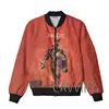 CAVVING 3D Printed  Judas Priest  Rock Band  Zipper Bomber Jackets Men Overcoat Mens Coat Zip Up Jackets for Women/Men 4