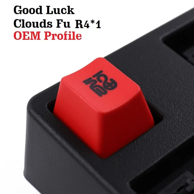 Mechanical Keyboard Thick PBT Red ESC Keycap R4 Cherry MX Switch OEM Height  