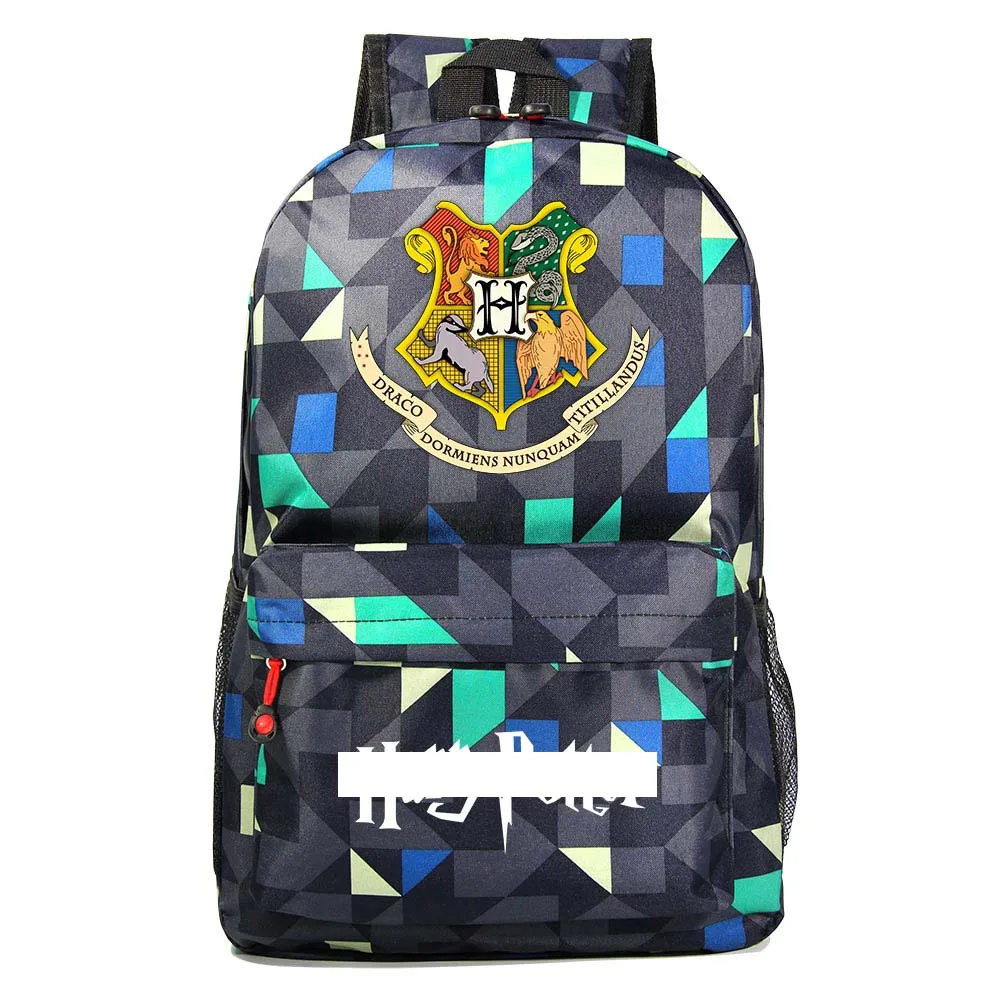 Новая Галактическая Магическая школьная эмблема Хогвартс, школьная сумка для мальчиков и девочек, женский рюкзак, подростковые школьные сумки, мужские Студенческие рюкзаки