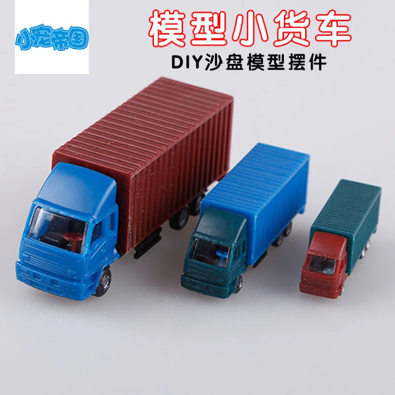  DIY Architecture Model Sand Table Material Scene Model Ornaments Car Model Color Small Car Shuttle 