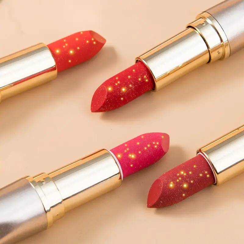 Hot Sales Student Waterproof Lipstick Nude Matte Velvet Glossy Lip Gloss Lipstick Lip Balm Sexy Tint Women Fashion Makeup Gift Hot Sales Student Waterproof Lipstick Nude Matte Velvet Glossy Lip Gloss Lipstick Lip Balm Sexy Tint Women Fashion Makeup Gift