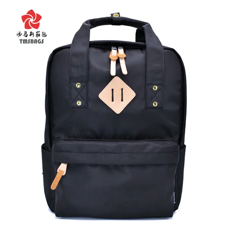 

2019 New Style Backpack Women's Casual Waterproof Nylon Backpack Hand Popular Brand Backpack Schoolbag Customizable