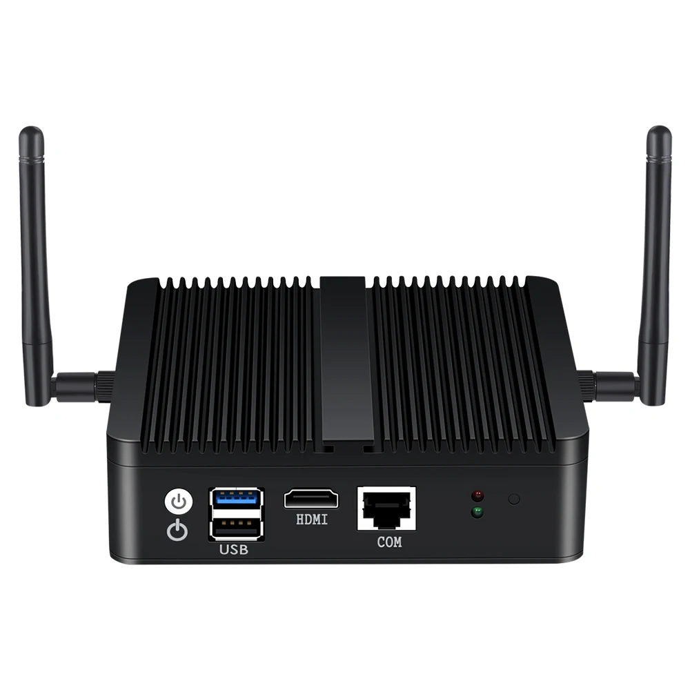 Сетевой экран мини ПК Intel Celeron J1900 6 LAN Intel 211AT Gigabit Ethernet RJ45 Консоль 2* USB HDMI WiFi Запуск Pfsense Windows Linux