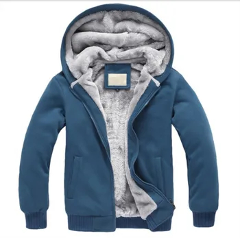 

Mens Hoodie Plus Size Solid Hooded Men Sweatshirt Men Winter Thicken Warm Hoodies Casual Male Jackets Coat 4XL