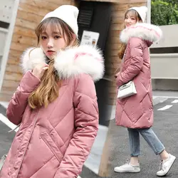 Зимняя женская куртка, зимняя женская куртка, новая хлопковая одежда для женщин 2019, новая одежда 668