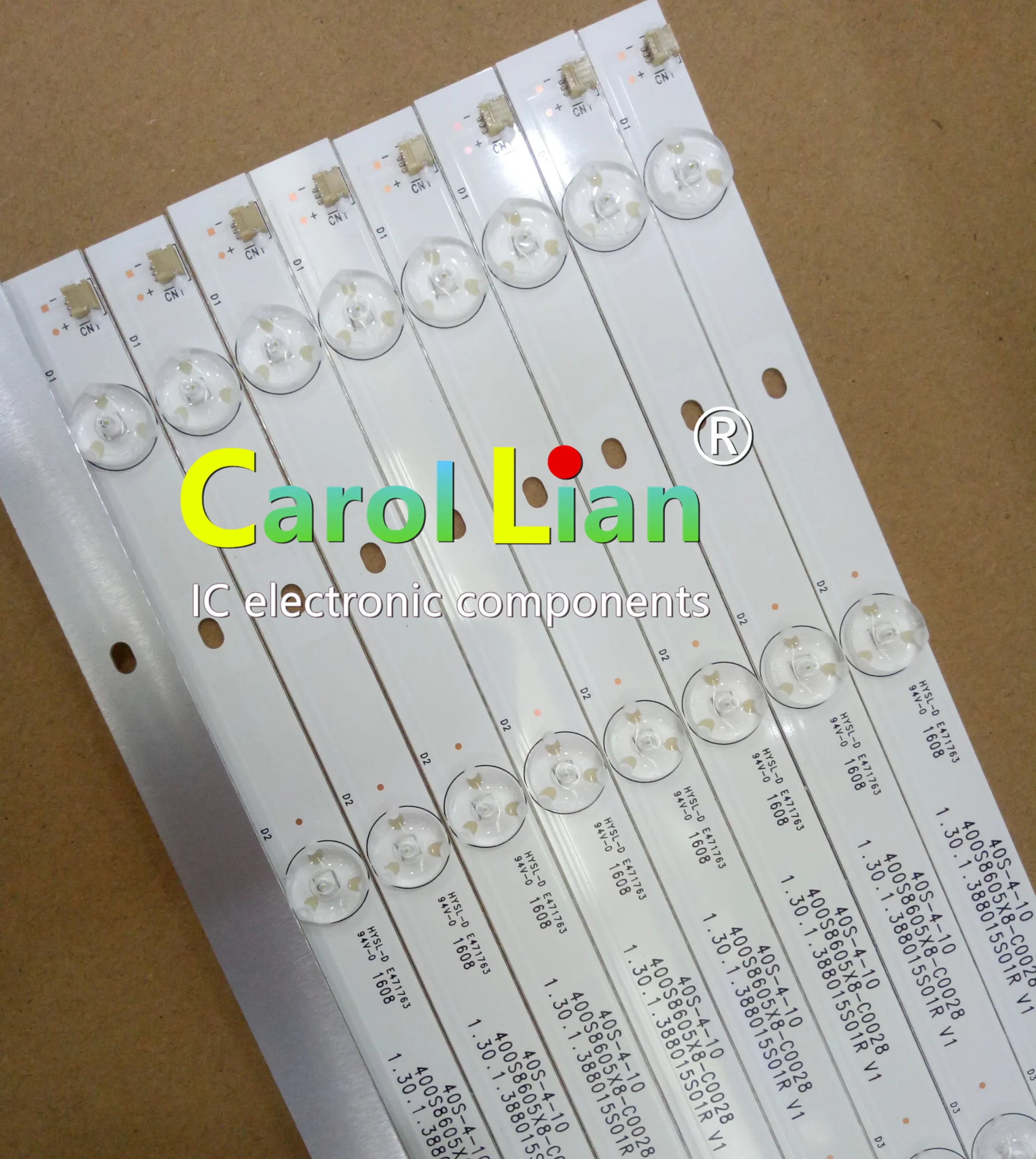 30 шт. 100% NOVA boa qualidade TV LCD подсветка бар PARA 400S8606X8 A0035 E34036 40S 4 10 1.00.1.388015 S01R V1 94V O DY