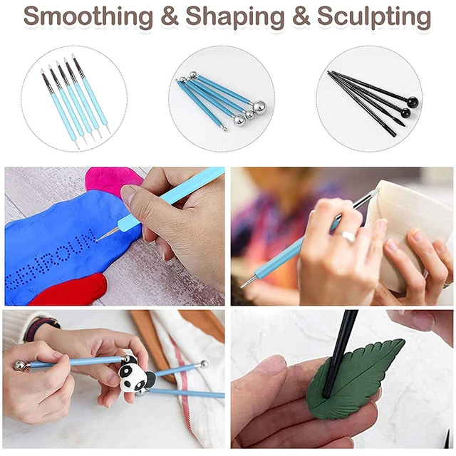 10pcs Sculpture Sculpt Clay Modeling Tools Set Polymer Clay Tools Sculpting  DIY Handicraft Tools Carve Engrave Craft - AliExpress