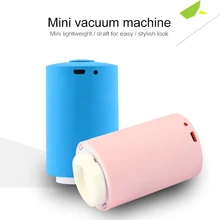 Мини USB Автоматический компрессионный вакуумный насос уплотнитель зажим Полосы Сумки кухонный инструмент Электрический вакуумный насос Электрический Всасывающий Насос