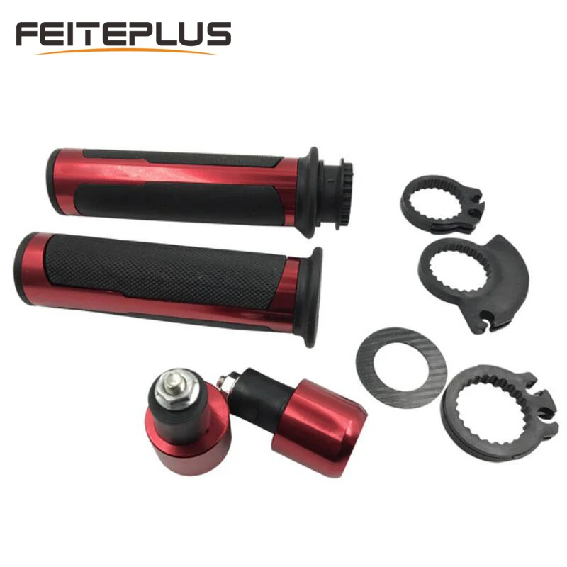 

7/8" CNC Universal Motorcycle Handlebar Grip Ends Motocross Weights Anti Vibration Silder Plug