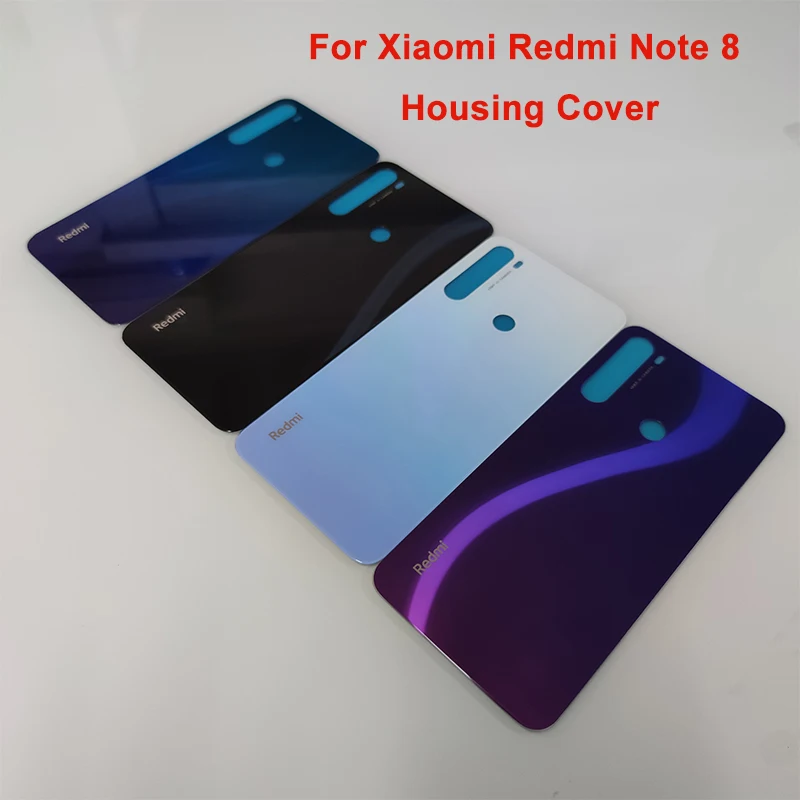 Note 8 чехол для телефона для Xiaomi redmi note 8 Note 8 задняя крышка для батареи чехол со стеклянным задним корпусом Замена для redmi note 8